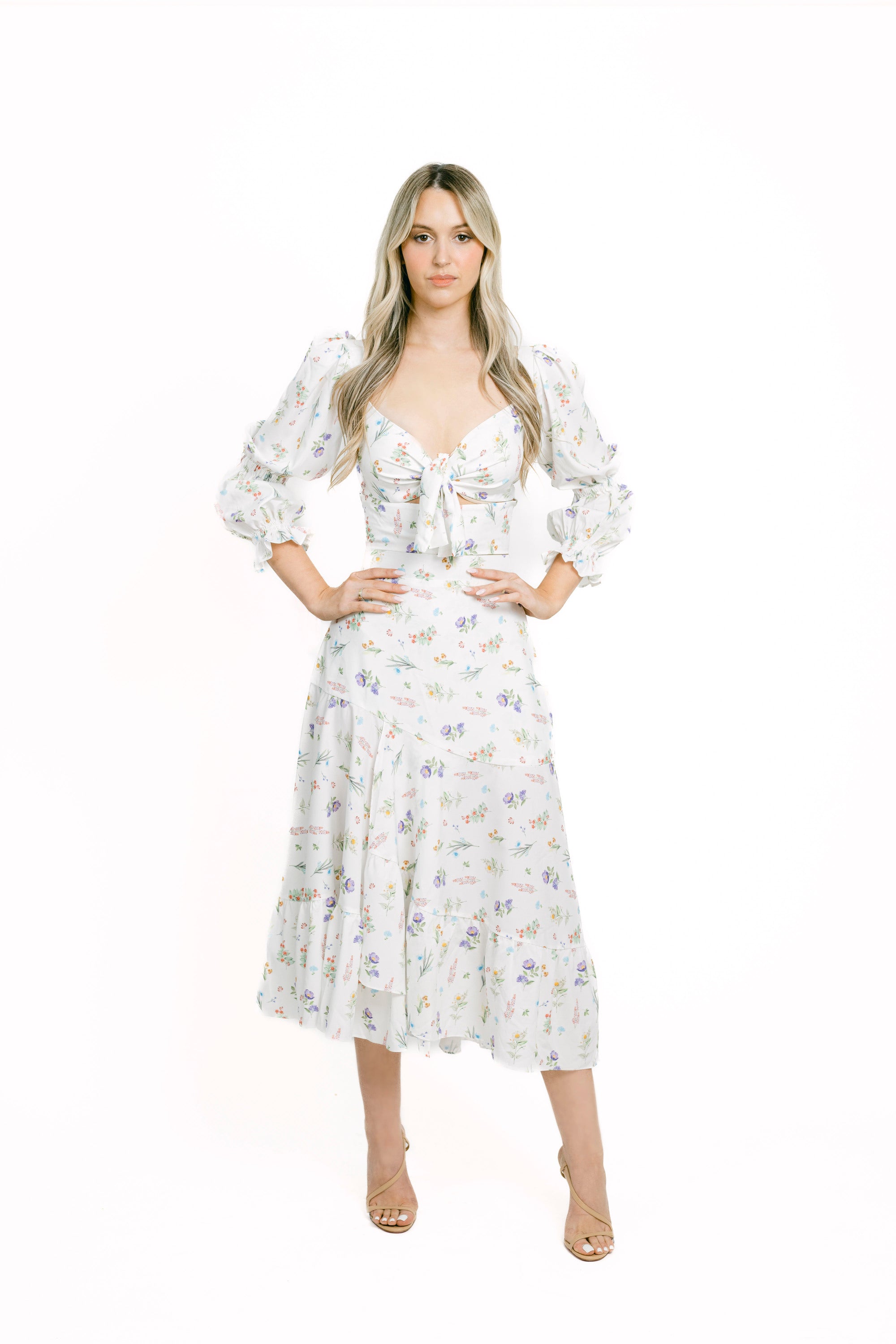 Lexis Midi Skirt Petit Print